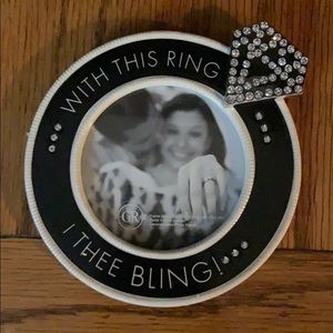 Engagement Ring Picture Frame